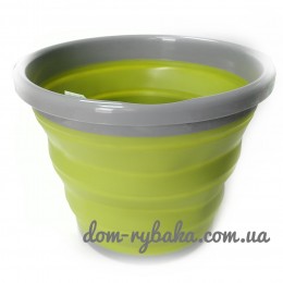 Ведро складное Tramp TRC-091 10л оливковое (9998221)