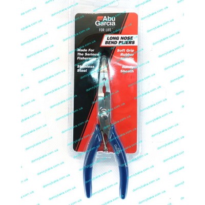 Плоскогубці Abu Garcia LONG NOSE PLIERS W / BEND вигнуті + чохол на пояс (1196004)