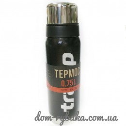 Термос Tramp Expedition Line TRC-031 черный 0.75л (9998185)