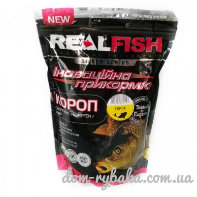Прикормка Real fish Карп Горох 1 кг (9998925)