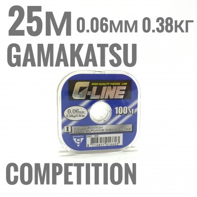 Волосінь Gamakatsu G-Line Competition 100m connected (9998408)