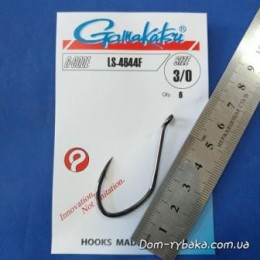 Крючок Gamakatsu LS-4644F 3/0 6шт(146840030) Крючок Gamakatsu LS-4644F 3/0 6шт(146840030)