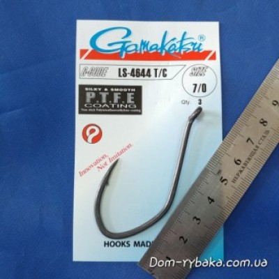 Гачок Gamakatsu LS-4644F тефлон №7 / 0 3шт (14913300700)