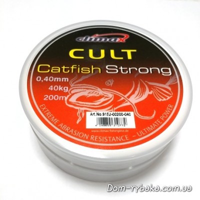 Шнур на сома Climax Catfish Strong 0.4 мм 40 kг 200 м (23218)
