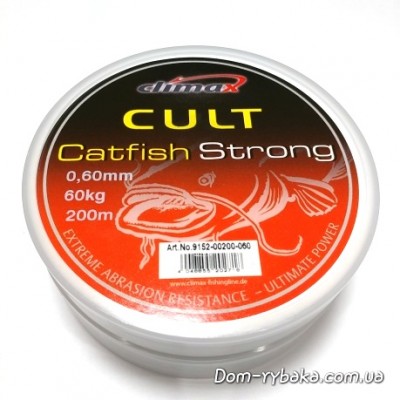 Шнур на сома Climax Catfish Strong 0.6 мм 60 kг 200 м (11710)