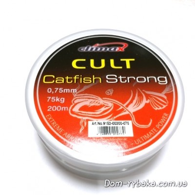 Шнур на сома Climax Catfish Strong 0.75 мм 75 kг 200 м (11711)