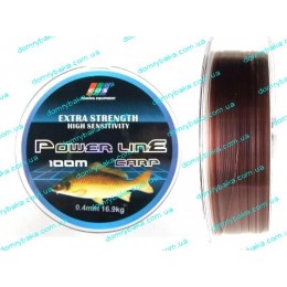 Волосінь EOS Carp 0.45мм 18kг 100м коричнева (9999183)