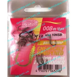 Крючок Cobra pasteholder №10 с колечком 10шт(9991038)