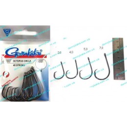 Гачок Gamakatsu Octopus Circle з колечком 6шт (146913007)