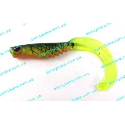 Силікон Berkley Ripple Grub 80мм fire tiger 1шт (1210440)