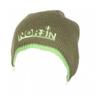 Шапка в'язана NORFIN (зелена) (302773-XL)