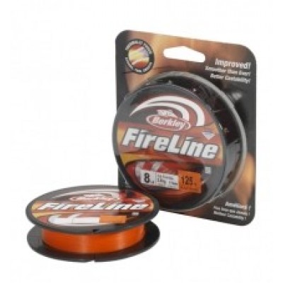 Шнур Berkley Fireline Original New 0.12мм 6.8кг 110м orange (1315287)