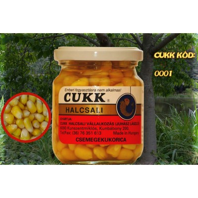 Кукуруза Cukk "Мокрая" Natur натуральная 125гр(0001) 