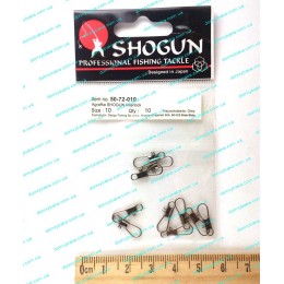 Застежка Shogun Interlock 010s 10кг 10шт (5072010) Застежка Shogun Interlock 010s 10кг 10шт (5072010)
