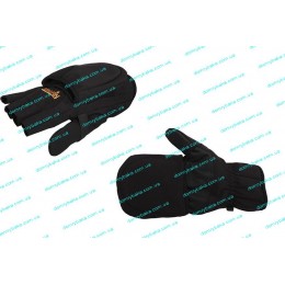 Вітрозахисні рукавички-рукавиці Norfin Softshell L (703061-L)