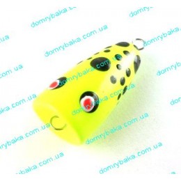 Приманка "Поплавок Поппер" 3гр 4см желтая(9992644)