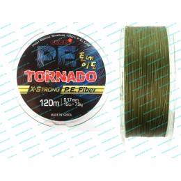 Шнур Tornado 100 PE fiber 120m 0.30mm 20,5кг (9992942) Шнур Tornado 100 PE fiber 120m 0.30mm 20,5кг (9992942)