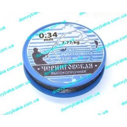 Леска Черниговская 0,34мм 7,7кг, 100м (9993149)