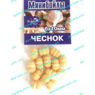 Міні Бойли Dolphin часник 6х10мм мм 14шт (9993496)