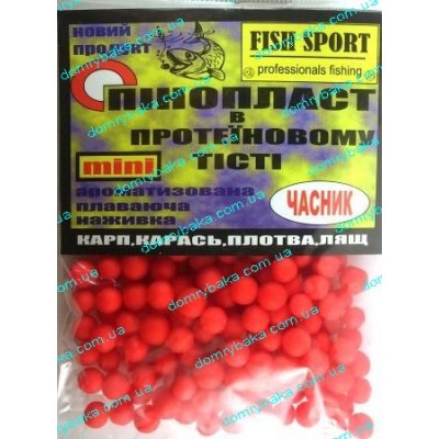Пінопласт в тісті Fish Sport Часник міні 3-6мм (9993549)