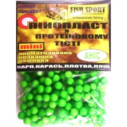 Пінопласт в тісті Fish Sport Аніс міні 3-6мм (9993550)
