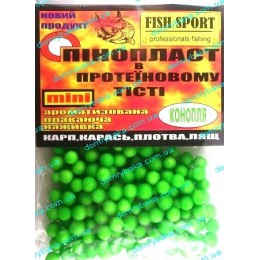 Пінопласт в тісті Fish Sport Конопля міні 3-6мм (9993552)