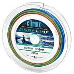 Волосінь конічна Climax Surf line 0.28-0.58мм 220м (11836)