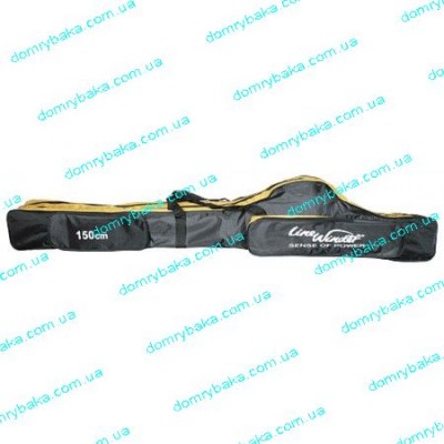 Чохол Line Winder під котушку чорний 150см 2 відділу (15006)