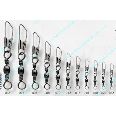 Spro вертлюг Barrel Swivel w. Snap 3 кг 12шт 020s (4512020) Spro вертлюг Barrel Swivel w. Snap 3 кг 12шт 020s (4512020)