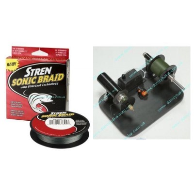 Шнур Stren Sonic Braid 0.12mm 11.4kg зелений 1метр (11522901)