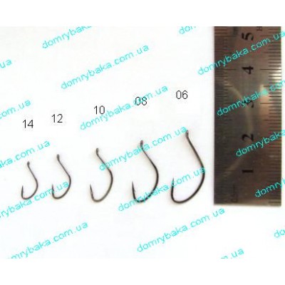 Крючок  Gamakatsu LS-3524F Ring Eye №06 13шт( 14793300600)