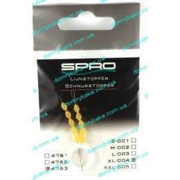 Стопор Spro XL желтый 10шт 3х5мм(4763004) Стопор Spro XL желтый 10шт 3х5мм(4763004)