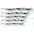 Вертлюг Spro  Barrel 3 Jointed 016s три присоединенных 12шт 8кг(4517016)