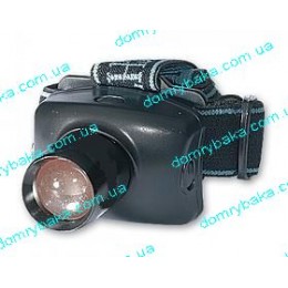 Фонарь налобный LED ZOOM(9991150)