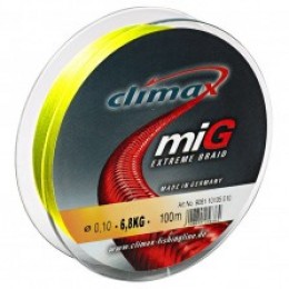Шнур CLIMAX MIG BRAID NG 100м желтый (2731900)