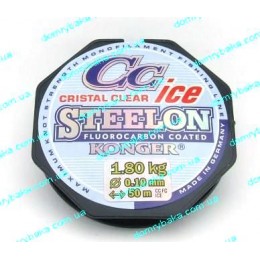Леска Konger Steelon CC Ice 0.10мм 1.8kг 50м прозрачная(9990003 )