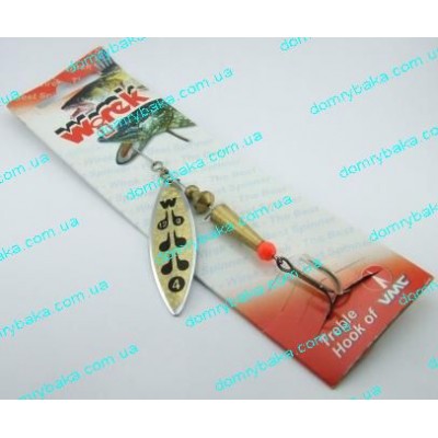 Блесна Wirek Super Long  12гр GO BL golo (9990018)