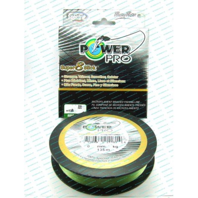Шнур Power Pro Super 8 Slick 0,23мм 17кг 135м Зеленый (9542197)