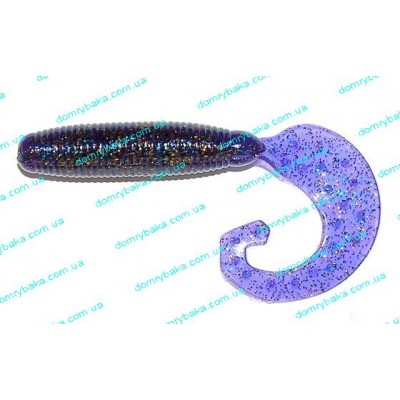Твістер Reins Fat G-tail Grub 4 "колір 591 (Poseydon Violet) 10шт (21204)