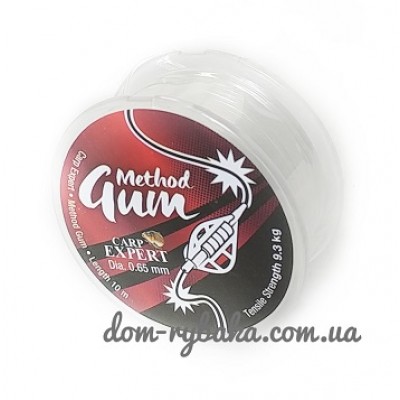 Гума Carp Expert Method Gum 0.65 мм 9.3кг 10м прозорий (9998292)