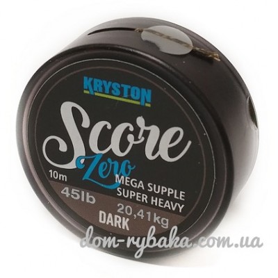 Лидкор без свинца KRYSTON Score ZERO Leadfree Leader 10м  (9997837) 