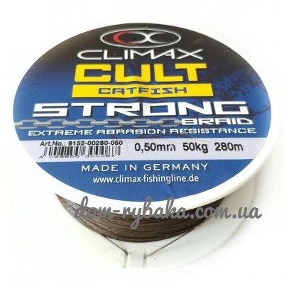 Шнур на сома Climax Catfish Strong 0.5 мм 50 кг 280 м (34410)