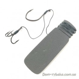 Оснастка на сома Koos Single Treble Combi Rigs 6/0 125 см (9997078) Оснастка на сома Koos Single Treble Combi Rigs 6/0 125 см (9997078)