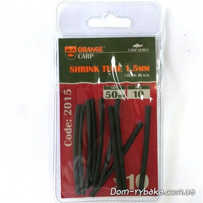 Трубка термозбіжна Orange Carp Shrink tube 1.5мм * 50мм (9996259)