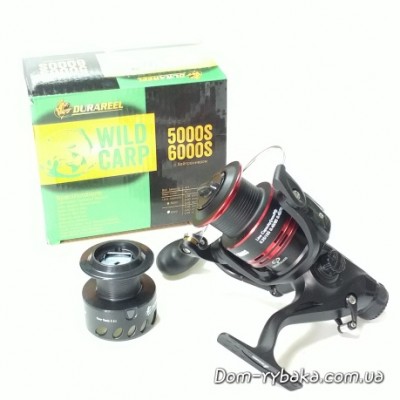 Котушка Durareel Wild Carp 4 + 1BB 6000S Baitrunner (9997210)
