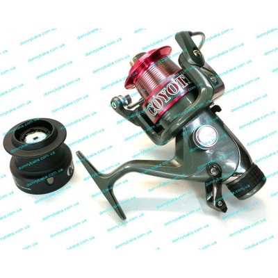 Катушка Brat fishing Coyote 9+1BB 4000 Baitrunner+дополнительная шпуля(9996061)