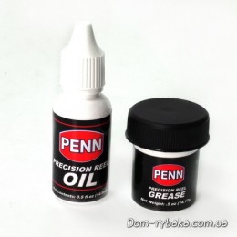 Комплект смазка Penn густая 14.17 г и жидкая 14.8 мл (1238744)