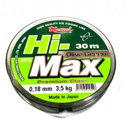 Волосінь Momoi Hi Max Olive Green 0.18мм 3.5kг 30м (9995067)