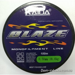 Леска Kaida прозрачная 0.50мм 18.4кг 100м(9996257)