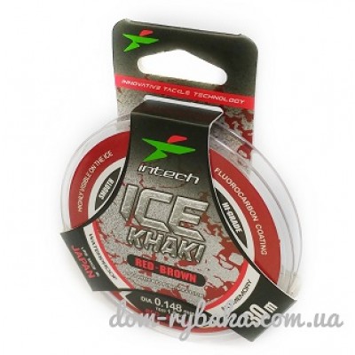 Волосінь Intech Ice Khaki Red Brown (9998534)